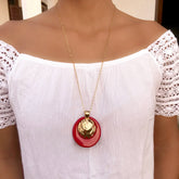 Colar Milla Longo - Banhado a Ouro - 60cm